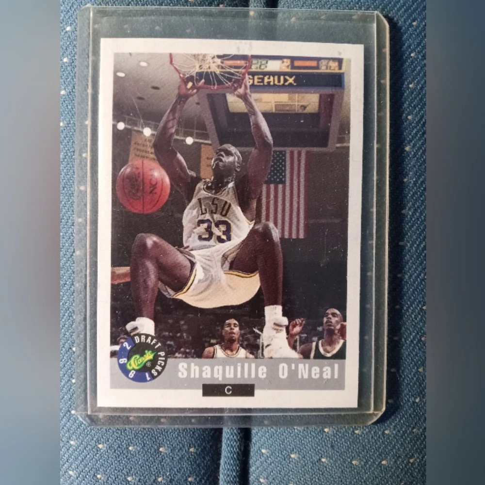 SHAQUILLE ONEAL CLASSIC DRAFT PICKS #1 RC
